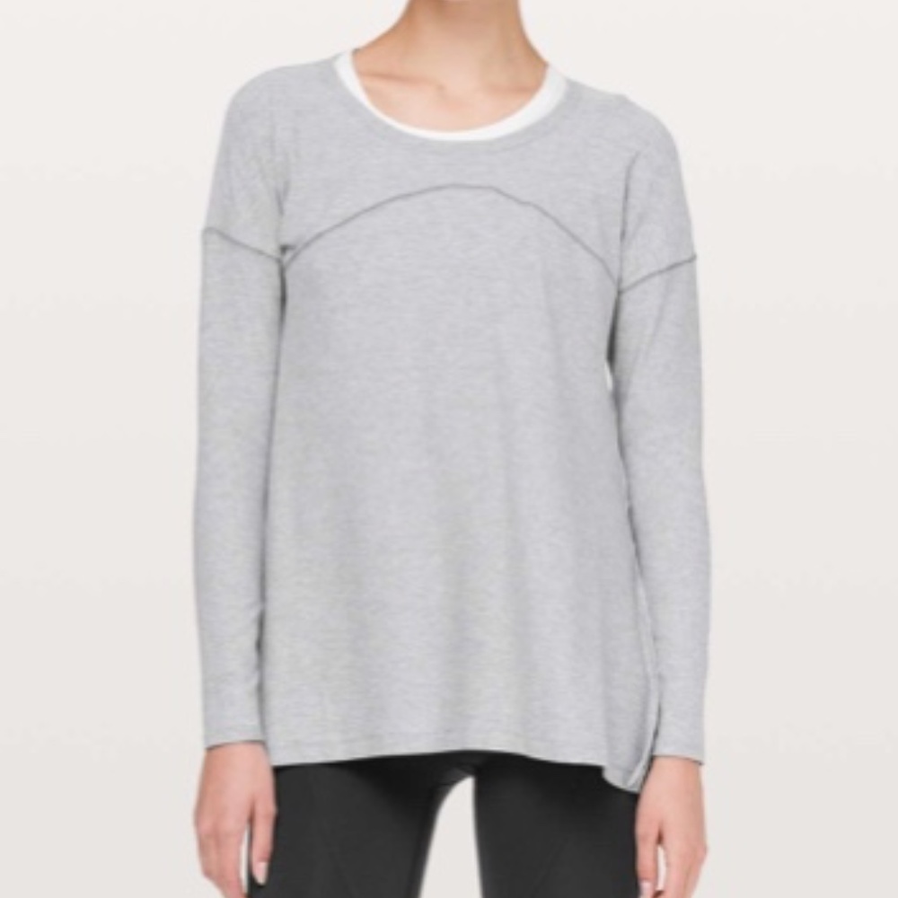 Lulu Lemon Hit Unwind Top